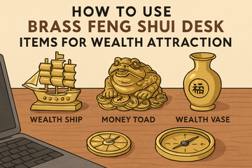How to Use Brass Feng Shui Desk Items for Wealth Attraction