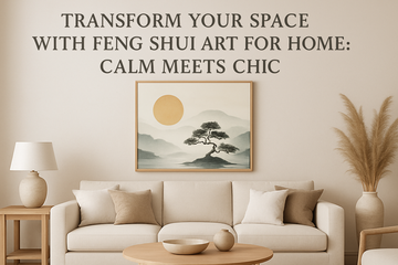 Transform your space with Feng Shui art for home: Calm meets chic