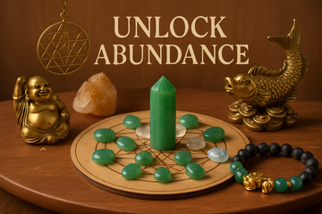 Unlock Abundance: Crystal Grids, Feng Shui Bracelets Brass Home Decor
