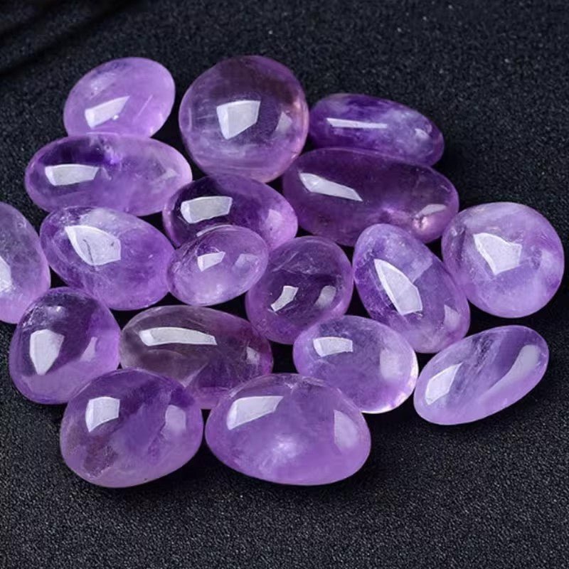 Brazilian Amethyst tumble stone for spiritual connection