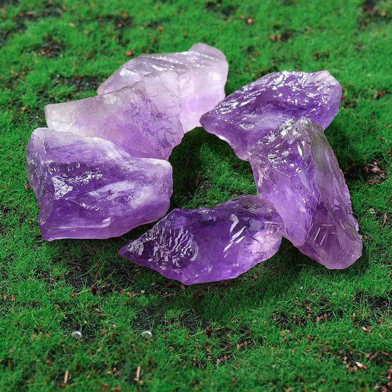 Brazilian Amethyst cluster diffuser stone for deep meditation and connecting to higher consciousness