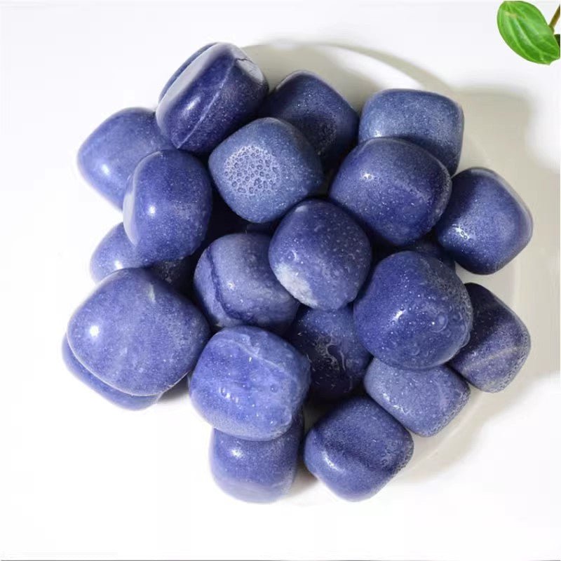 Blue Aventurine tumble stone for calm and perspective