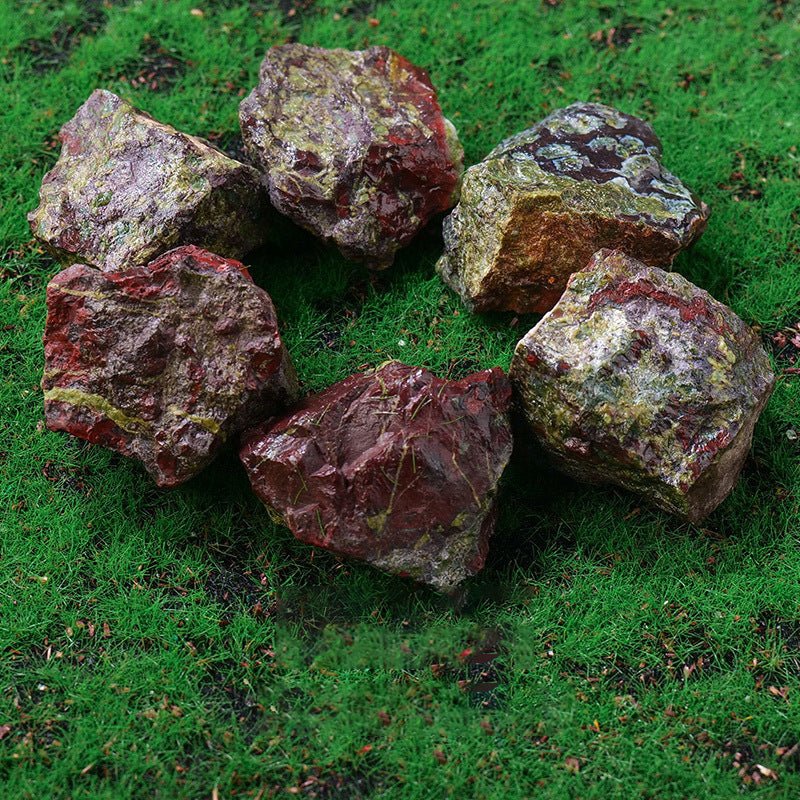 Dragon Blood Stone (Heliotrope) diffuser for courage, strength, and righteous energy