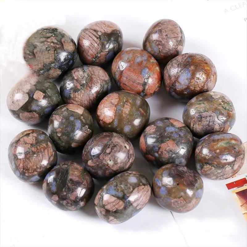 Blue Flash Stone tumble for intuition and insight