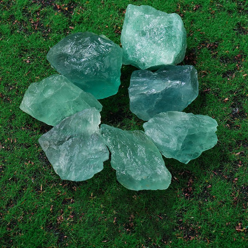 Green Fluorite natural aromatherapy stone for mental clarity, focus, and cleansing negative energy