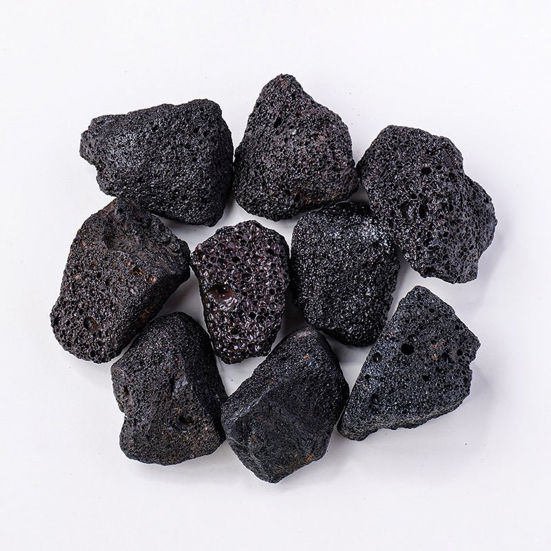 Porous Volcanic Lava Rock essential oil diffuser stone for strong absorption and grounding