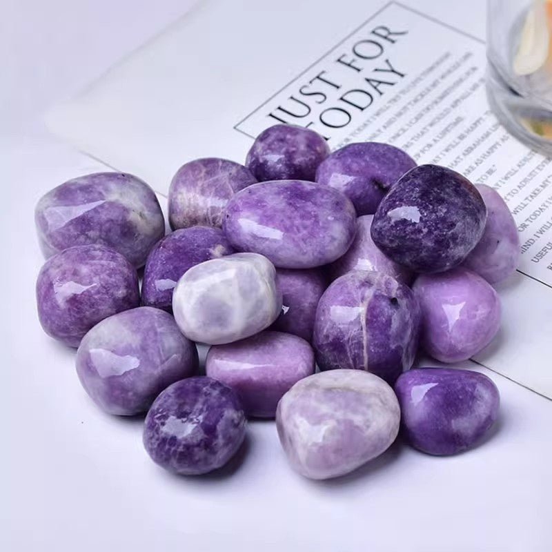 Lilac Stone tumble for spiritual growth and peace