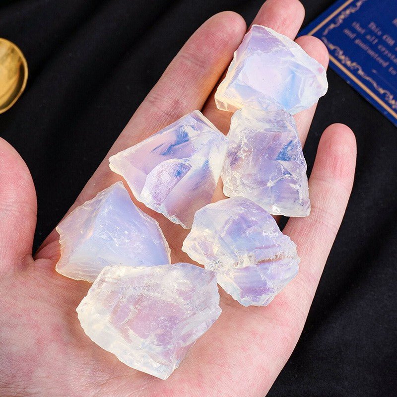 Opal natural aromatherapy stone for inspiration, creativity, and emotional release