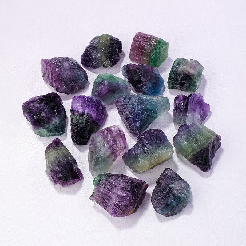 Rainbow Fluorite aromatherapy stone for balancing energy, harmony, and spiritual protection