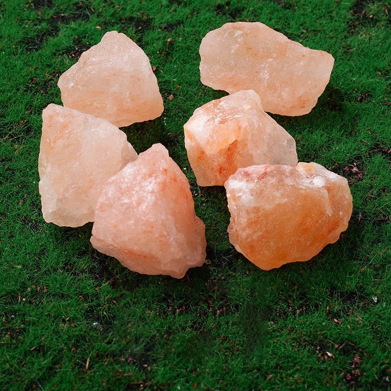 Orange Salt Rock essential oil diffuser for purification and creating a positive atmosphere