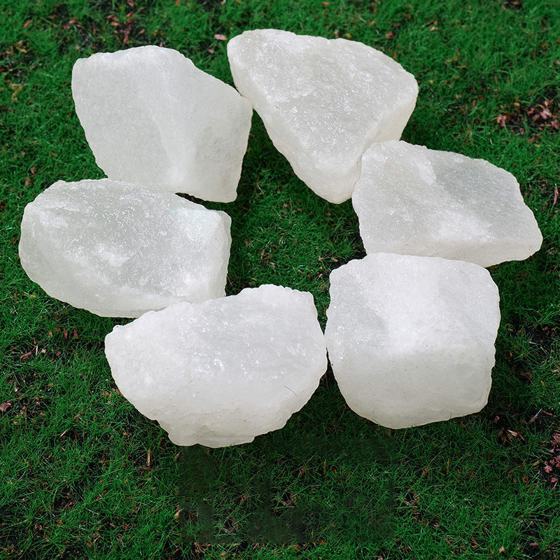 White Salt Rock essential oil diffuser for purification and clearing stagnant energy