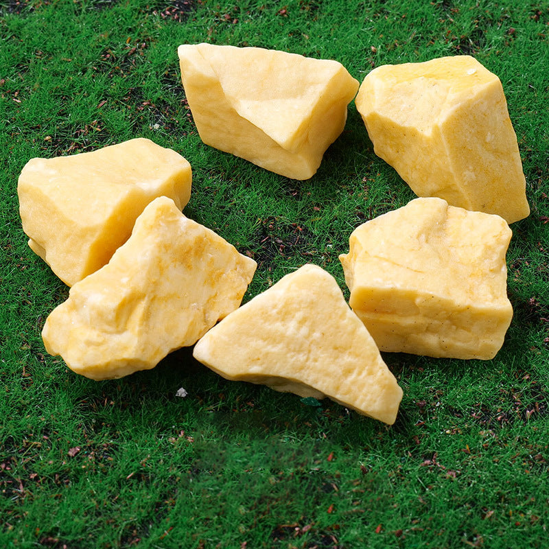 Yellow Aventurine aromatherapy stone for luck, optimism, and manifesting opportunities