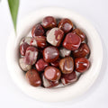 Aqua blue Ocean Stone tumble for soothing emotional stress