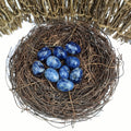 Blue Lace Agate crystal egg for soothing, peaceful energy, and gentle expression