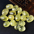 Citrine yellow tumble stone for success and abundance