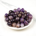 Dreamy Amethyst crystal egg for deep meditation, dream work, and psychic development