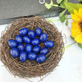 Treated Lapis Lazuli crystal egg for enhancing wisdom and self-awareness