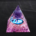 Libra Glow Pyramid for attracting harmony, balance, and relationships. A beautiful glowing ornament for any room.