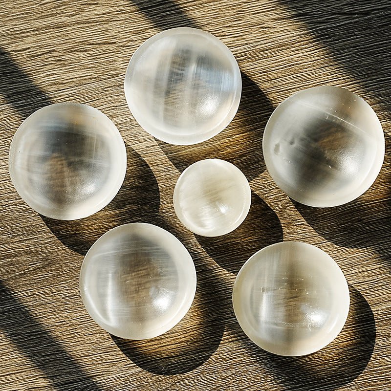The ultimate gift for crystal lovers: a versatile Moroccan Selenite charging bowl for maintaining a positive energy field.
