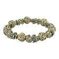 Solid Brass Pi Yao Wealth Bracelet, money attracting talisman