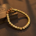 A spiritual protection bracelet for positive energy, carrying the powerful Taoist Golden Light Mantra.