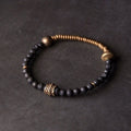 Lava stone essential oil bracelet for aromatherapy and grounding