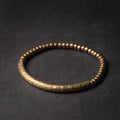 Handmade adjustable copper bracelet, minimalist stacking cuff