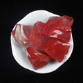 Red Fused Glass essential oil diffuser stone for passion, energy, and vibrant warmth
