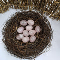 Pink Rose Quartz crystal egg for unconditional love, emotional healing, and heart chakra work