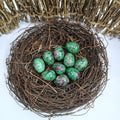 Unakite (Red-Green) crystal egg for balancing emotions and supporting healthy patterns