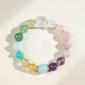 The ultimate crystal bracelet for manifesting desires, combining the power of seven sacred stones into one.