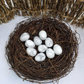 Small White Howlite crystal egg for calming anxiety and promoting peaceful meditation