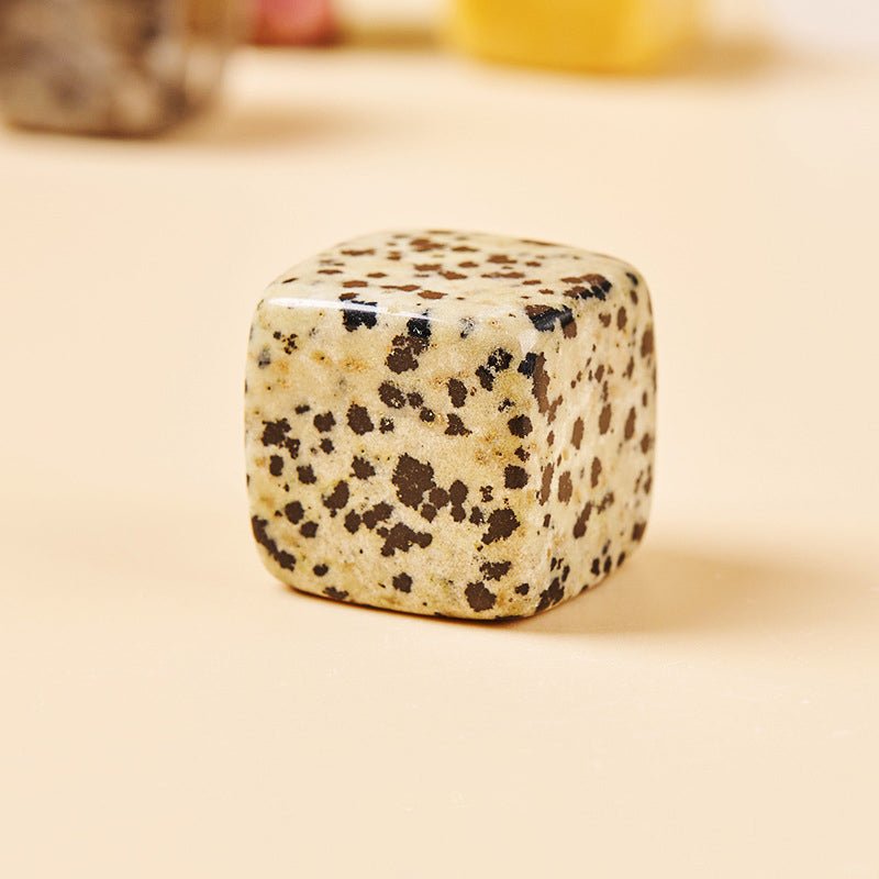 Speckled Stone incense burner base for balance and stability during meditation.
