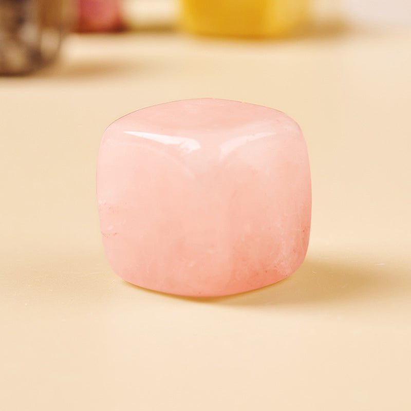Rose Quartz incense stick holder for creating a loving atmosphere in yoga and meditation spaces.