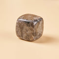 Black Flash stone incense holder with hole for powerful protection and energy shielding.