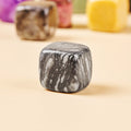 Black Net Stone incense stick holder for grounding and absorbing negative energy.