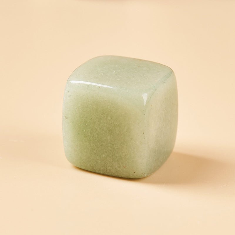 Green Aventurine incense stick holder for attracting prosperity and luck as a home decor piece.
